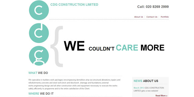 A construction company